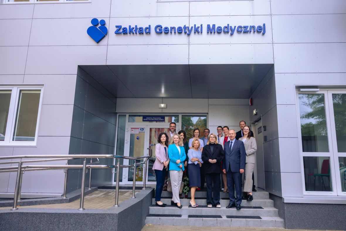 wyzytacja w Zakładzie Genetyki Medycznej IMiD
