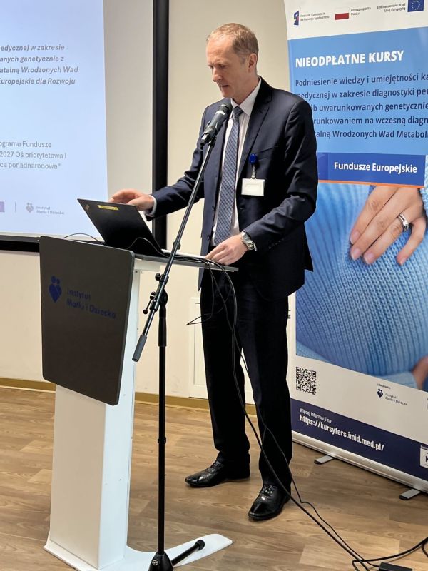Marcin Chrzanowski- Pełnomocnik Dyrektora IMiD ds. Pozyskiwania Funduszy