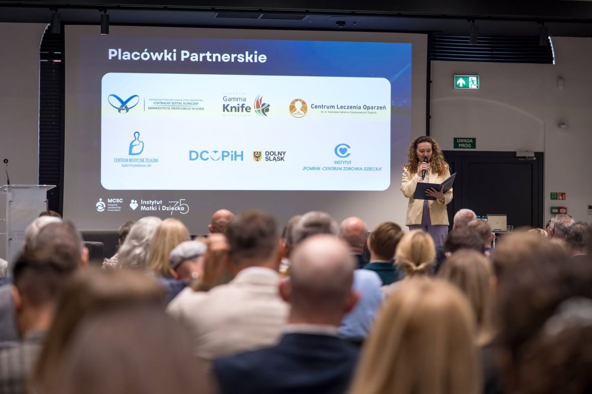 prezentacja placówek partnerskich podczas wydarzenia